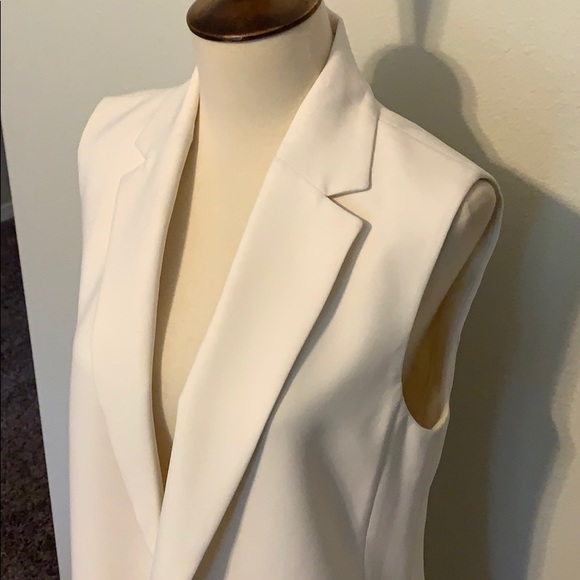 NWOT Dylan Gray open front cream cardigan sz 2 - Picture 2 of 8